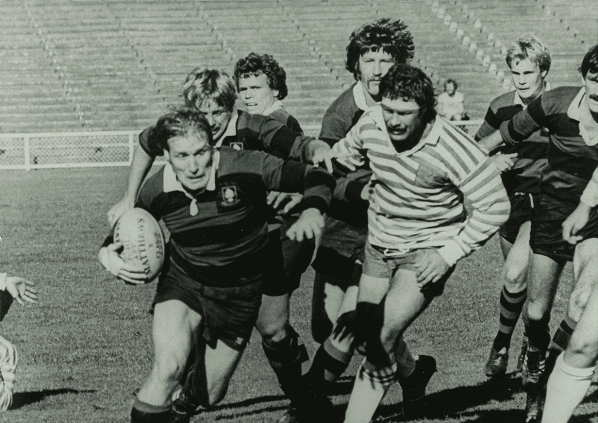 Dave Clark Ponsonby Club Rugby 1976