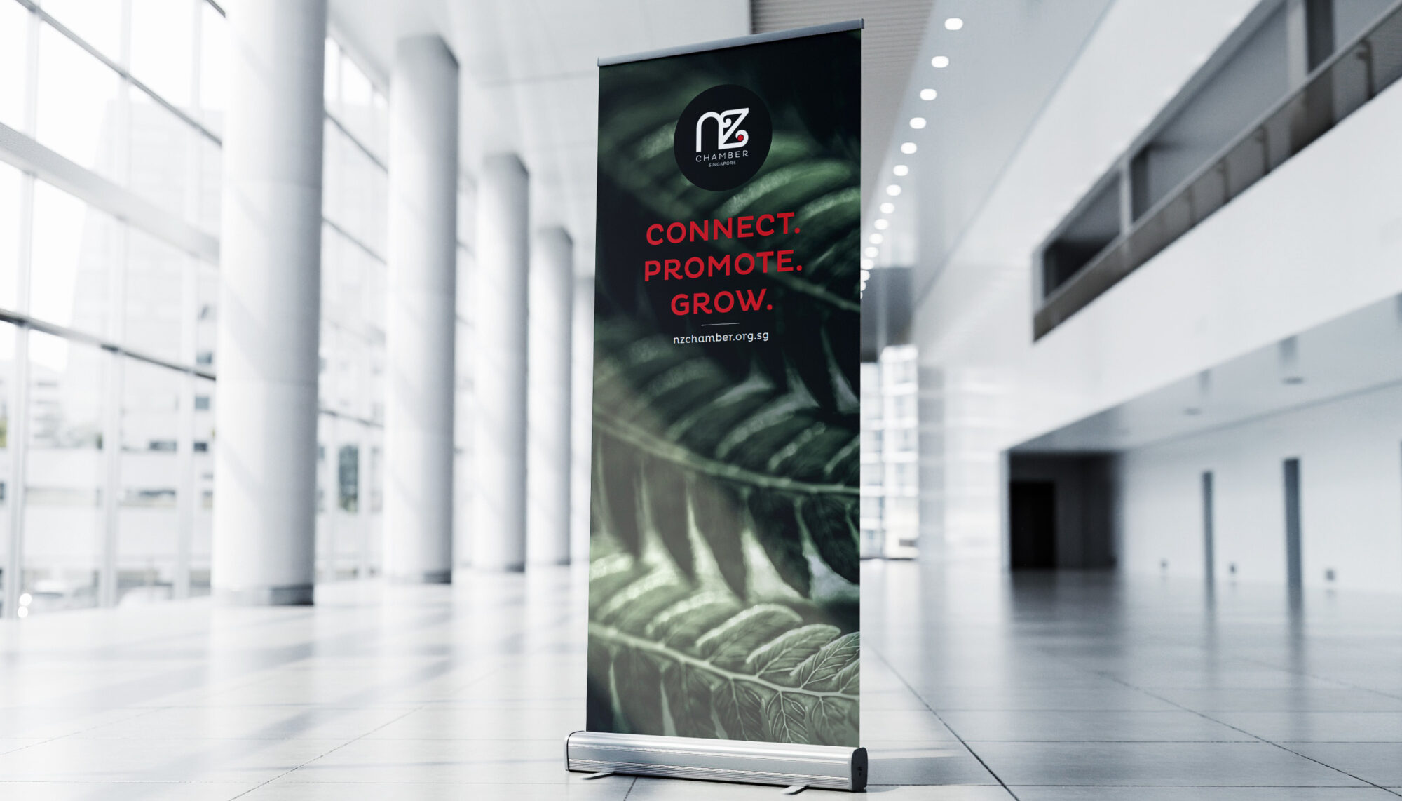 NZCC pullup banner