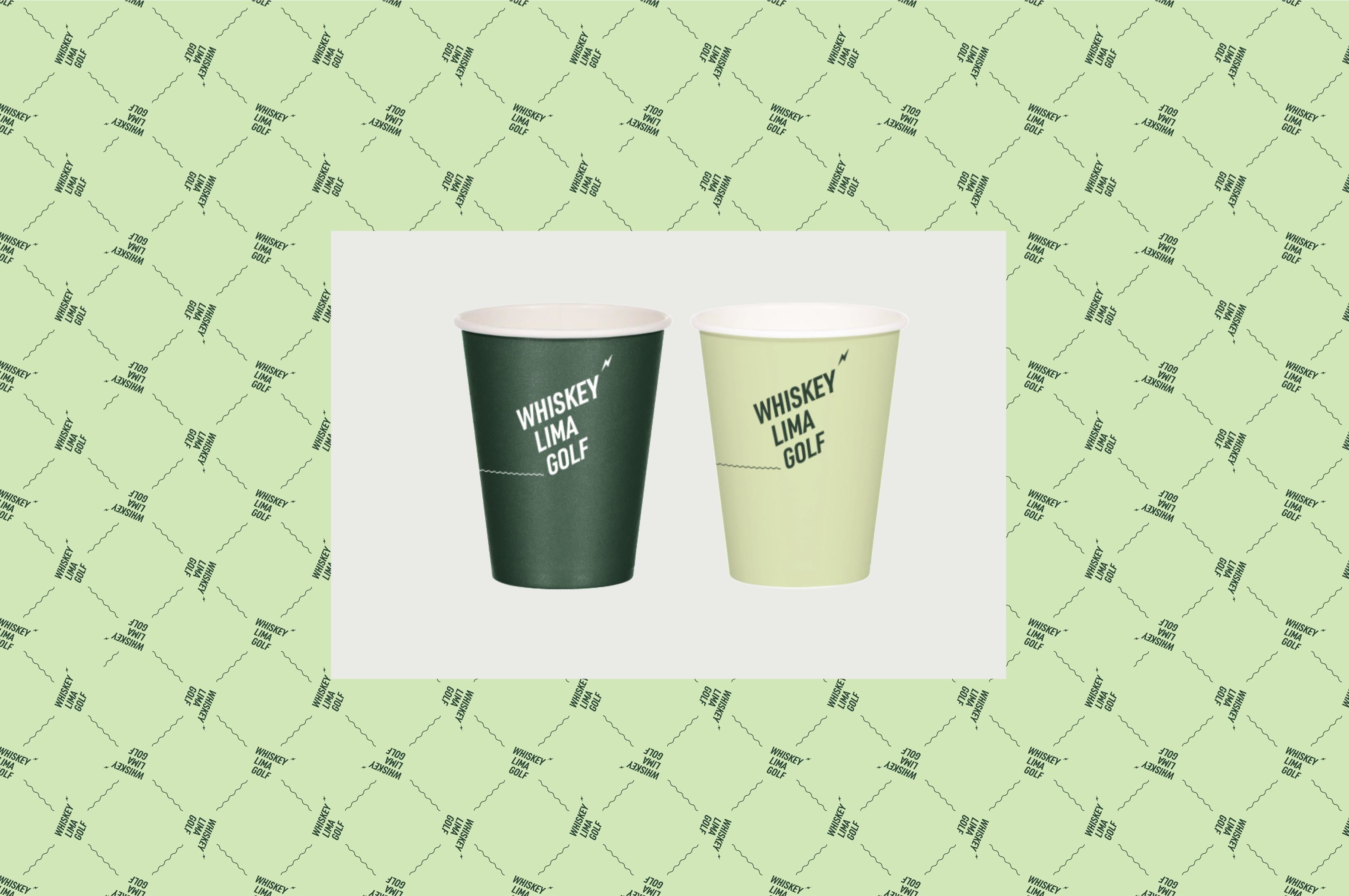 WLG Pattern and take away cup design