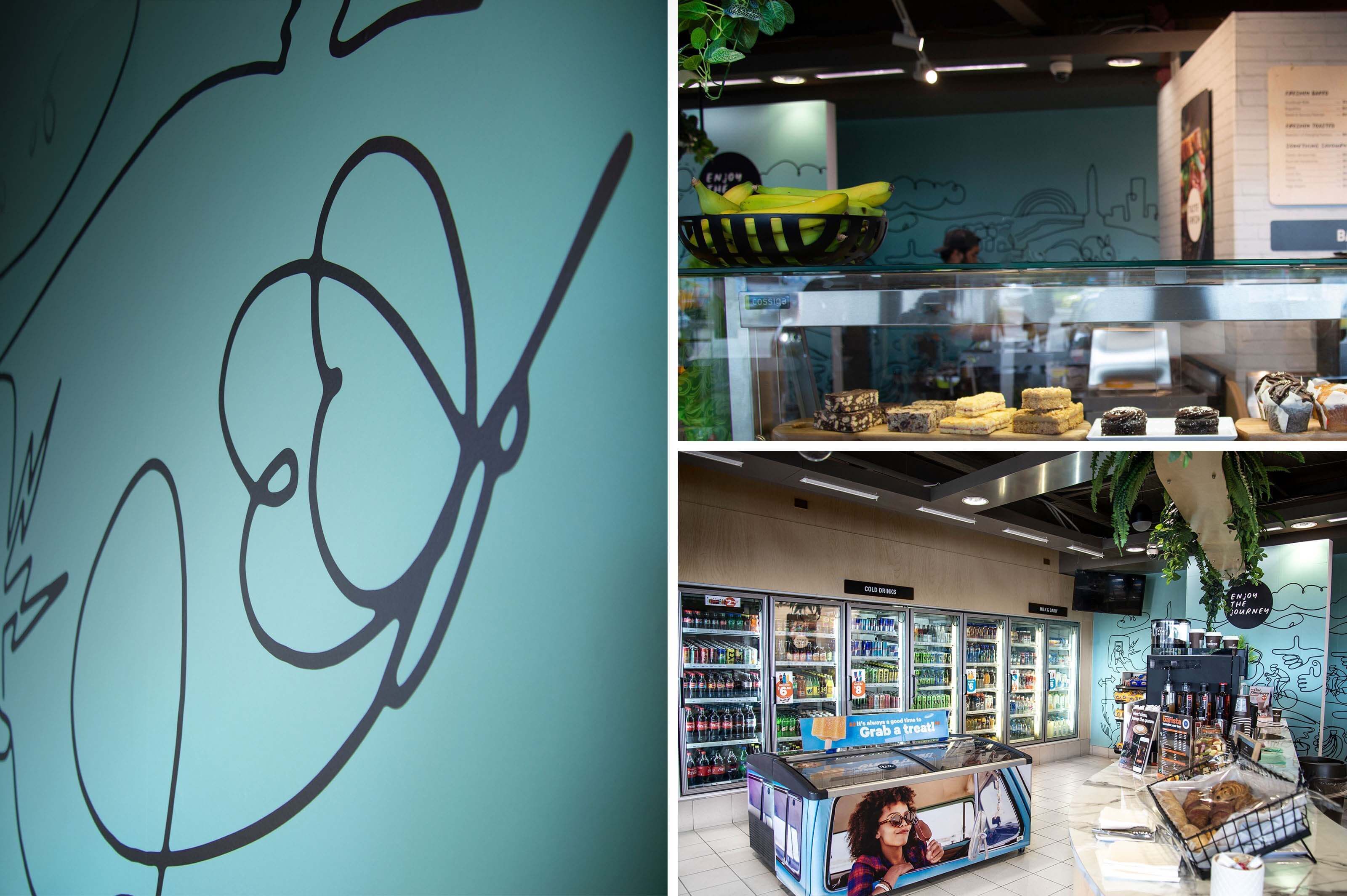 Z Espress store interior design