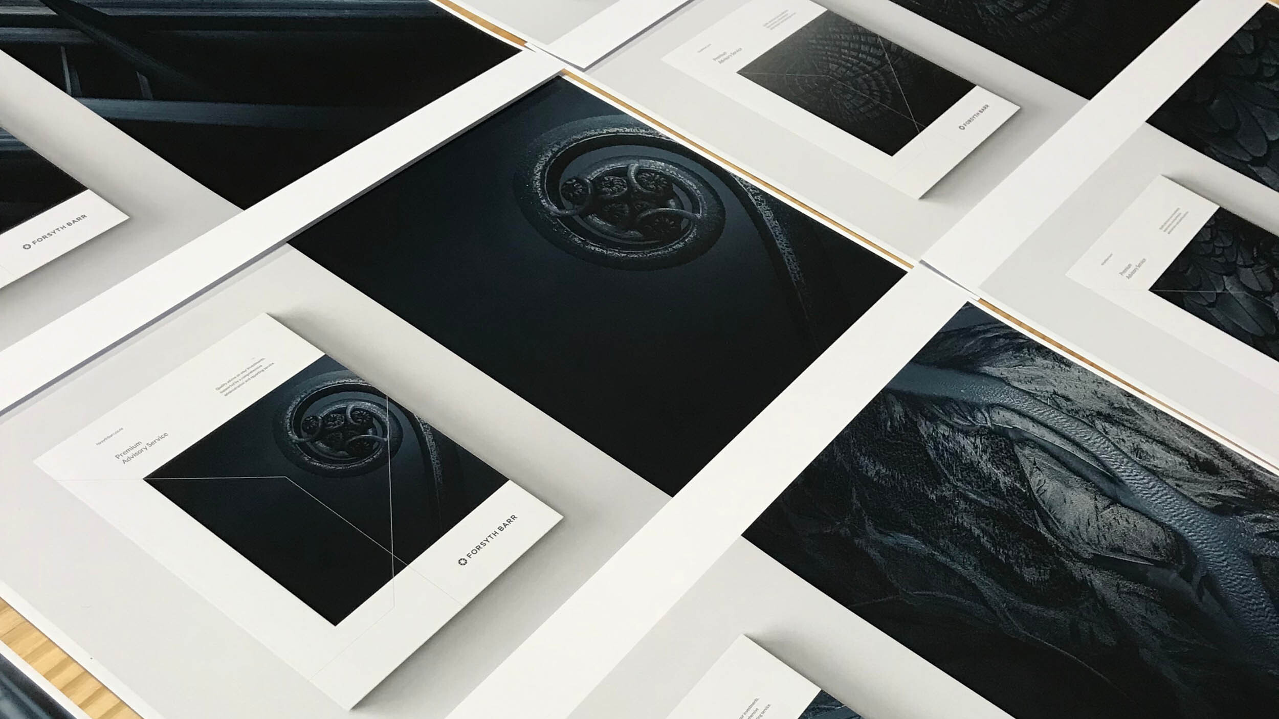 Forsyth Barr printed marketing collateral