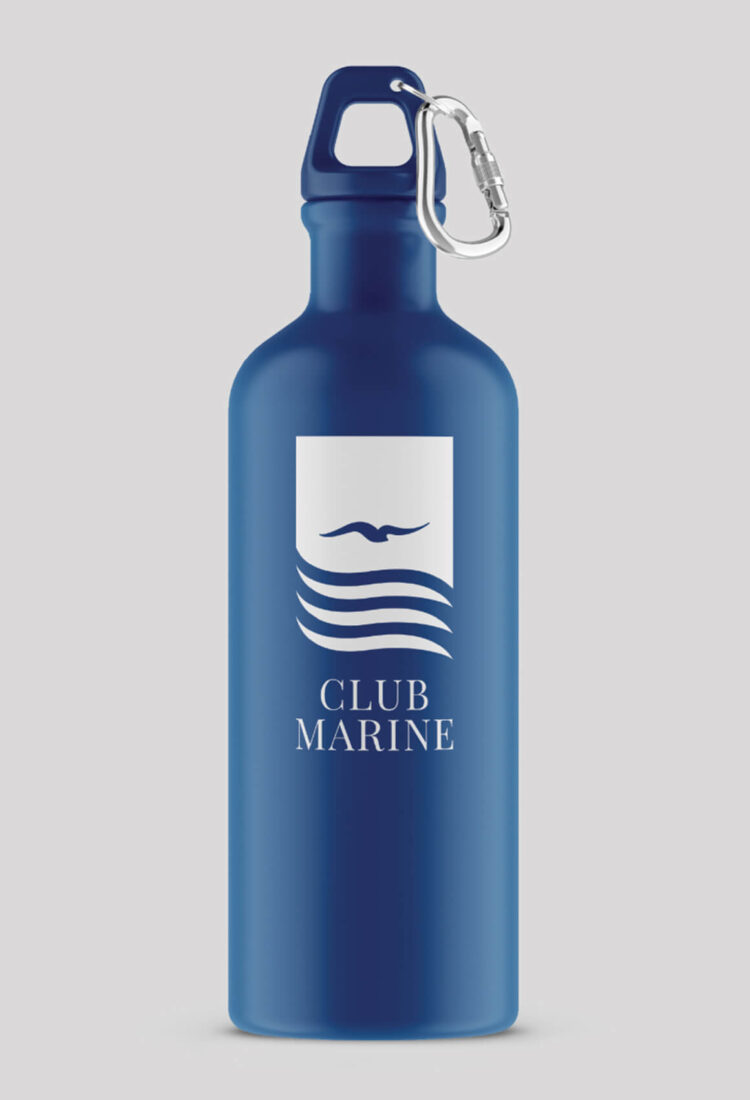 Club Marine branded water bottle